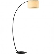 Ορθοστάτης 1xE27 230V Μεταλλικός Μαύρος 955PAOLO1F/WH